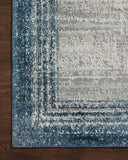 Pebble / Blue / 2'-4" x 10'