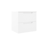 Matte White Ripple