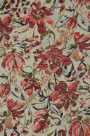 Ivory / Raspberry / 2'-6" x 7'-6"