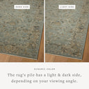 Aqua / Olive / 7'-10" x 7'-10" Round