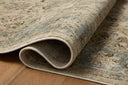 Ant. Ivory / Blue / 2'-6" x 11'