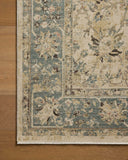 Ant. Ivory / Blue / 3'-7" x 7'-9"