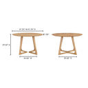Natural Oak / Round