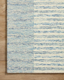 Ivory / Denim / 3'-6" x 5'-6"