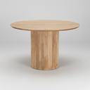 LH Home Cylinder Round Dining Table