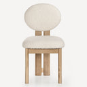 White Boucle / Natural