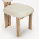 White Boucle / Natural