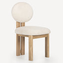 White Boucle / Natural