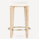 Cerused Oak / Champange Brass