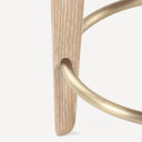 Cerused Oak / Champange Brass