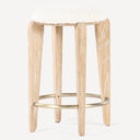 Cerused Oak / Champange Brass