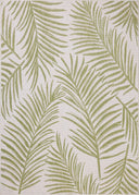 Ivory / Green / 5'-3" x 7'-6"
