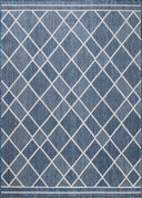 Ivory / Denim / 6'-7" x 9'-4"