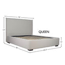 LH Home Allure Storage Queen Bed