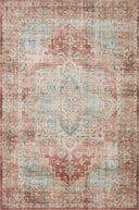 Terracotta / Aqua / 5'-0" x 7'-6"