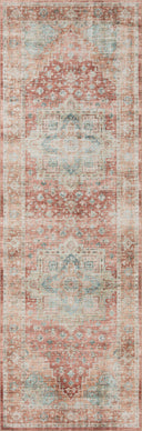 Terracotta / Aqua / 7'-6" x 9'-6"