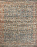 Blue / Rust / 2'-0" x 3'-0"