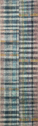 Plum / Multi / 3'-6" x 5'-6"