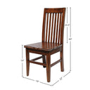 LH Home Irish Coast Slat Back Chair