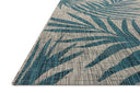 Grey / Aqua / 3'-11" x 5'-10"
