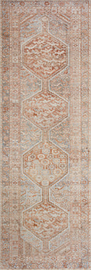 Tangerine / Mist / 3'-6" x 5'-6"