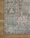 Emerald / Antique Ivory / 3'-6" x 5'-6"