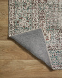 Emerald / Antique Ivory / 3'-6" x 5'-6"