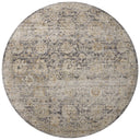 Charcoal / Gold / 5'-3" x 5'-3" Round