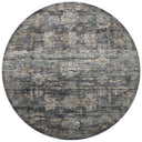 Ink / Jade / 5'-3" x 5'-3" Round