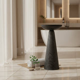 Hand Polished Natural / Charcoal