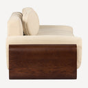 Brown / Off White Linen