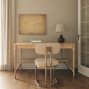 Cerused Oak / Antique Brass