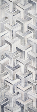 Silver / Ivory / 3'-6" x 5'-6"