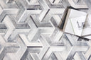 Silver / Ivory / 3'-6" x 5'-6"