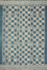 Blue / Ivory