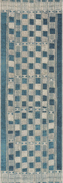 Blue / Ivory / 3'-11" x 5'-11"