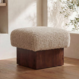 Cream Faux Shearling