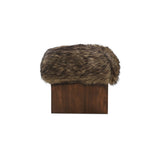 Brown Faux Fur