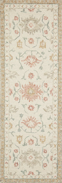Ivory / Rust / 3'-6" x 5'-6"