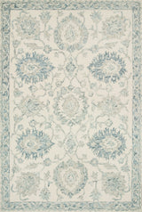 Ivory / Blue
