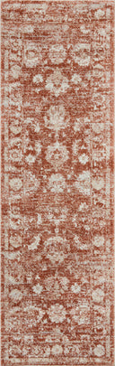 Rust / Ivory / 5'-3" x 5'-3" Round