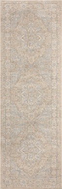 Beige / Silver / 5'-3" x 5'-3" Round