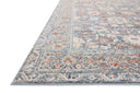 Sky / Rust / 5'-3" x 5'-3" Round