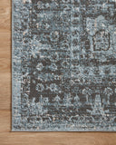 Sky / Charcoal / 5'-3" x 5'-3" Round