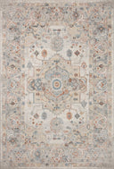 Ivory / Multi / 5'-3" x 7'-9"