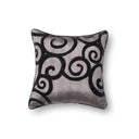 Grey / Black / 18" x 18" Cover w/Poly