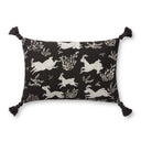 Black / Ivory / 13" x 21" Cover w/Poly
