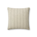 Ivory / Grey / 18 " x 18" Cover w/Down