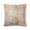Beige / Multi / 22" x 22" Cover w/Poly