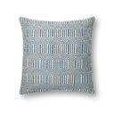 Blue / Ivory / 22" x 22" Cover w/Poly